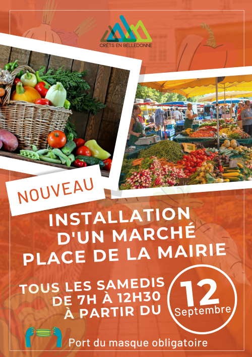 Marché samedi